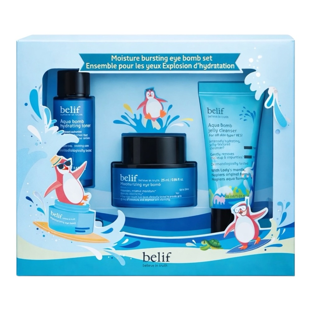 BELIF MOISTURE BURSTING EYE BOMB SET - BNIB